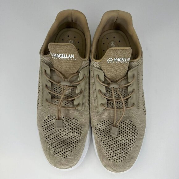 Magellan Outdoor Mens 159007 Brown Man Made Low Top Size 9 Hiking Shoes - Picture 6 of 8
